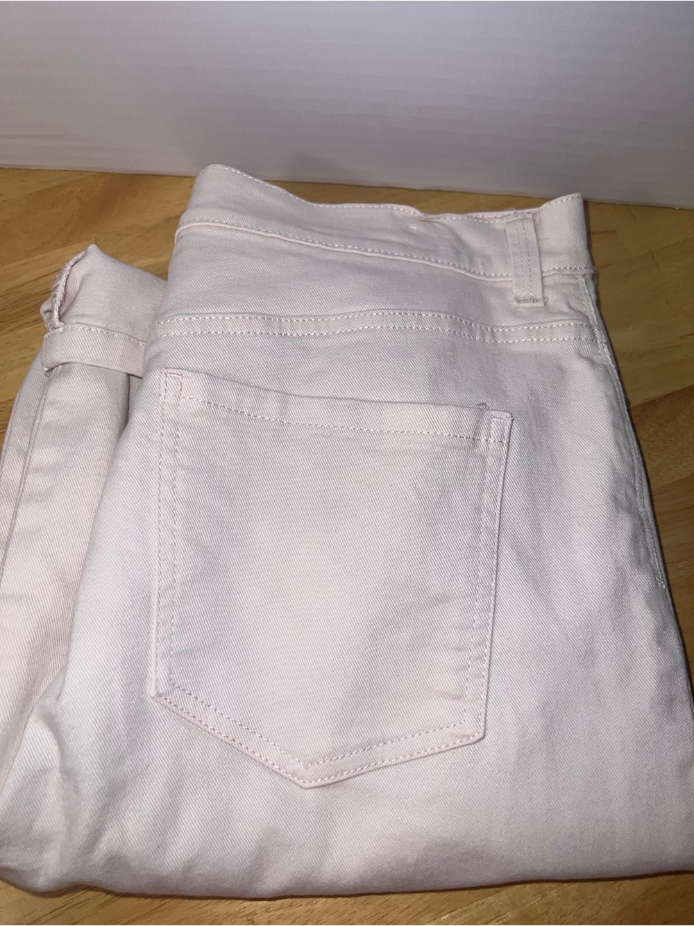 Gloria Vanderbilt Pastel Pink High-Rise Jeans